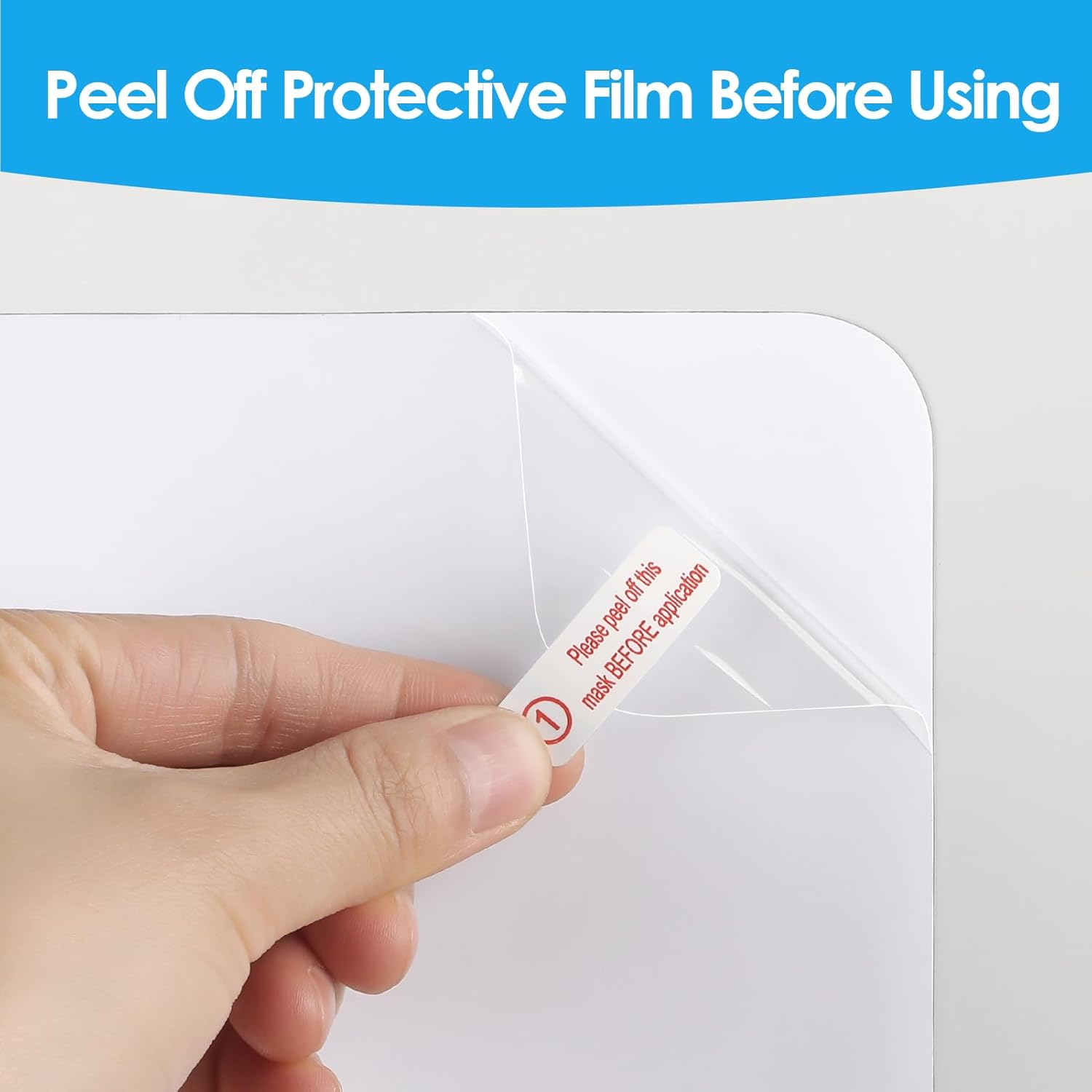 Maxgear Small Magnetic Dry Erase Board Sheet for Refrigerator, Fridge Whiteboard for Kitchen, 12" X 8" White Board Organizer and Planner with Stain Resistant Technology, Include 1 Eraser, 3 Markers image number 6