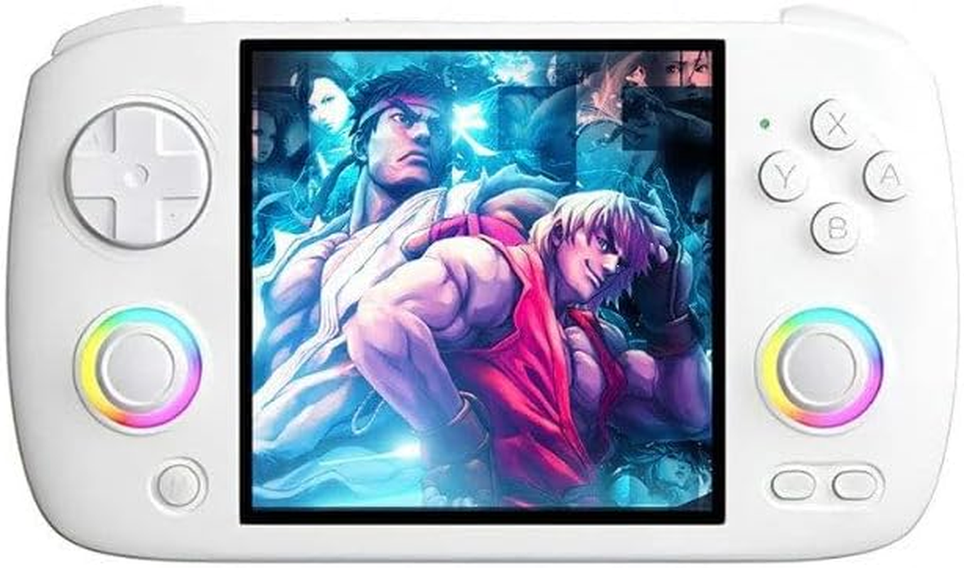 RG Cubexx Retro-Gaming Handheld Konsole, 3,95 Zoll IPS Display, H700 Quad-Core, 32GB Speicher, Rgb-Beleuchtung (Schwarz)