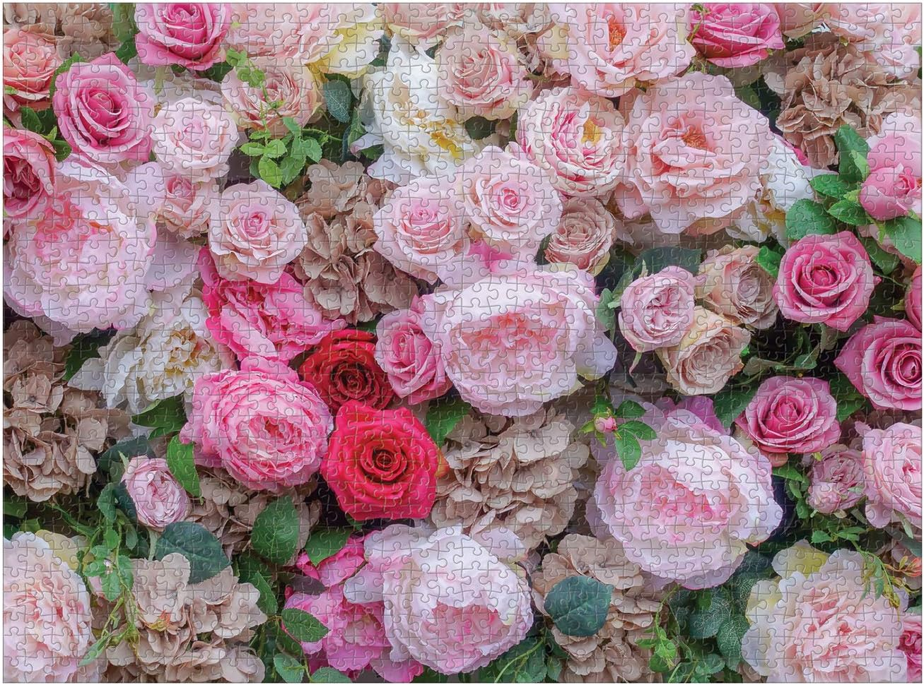 English Roses 1000 Piece Puzzle - Dresden image number 2