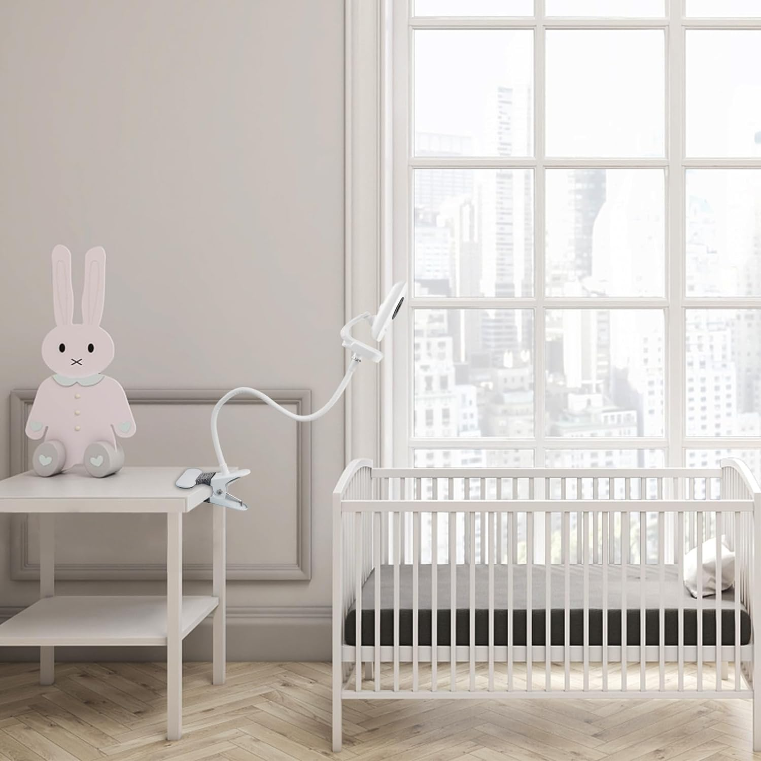 HOLACA 40Cm Clip Holder Mount for Hellobaby HB50 Baby Monitor image number 3