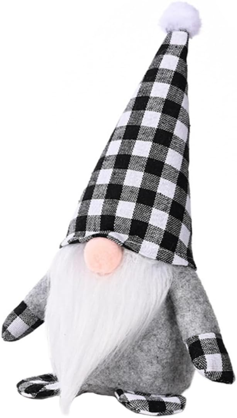 Santa Hat Doll Christmas Decor Gnome Doll Xmas Tree Ornament Craft Adorn image number 1