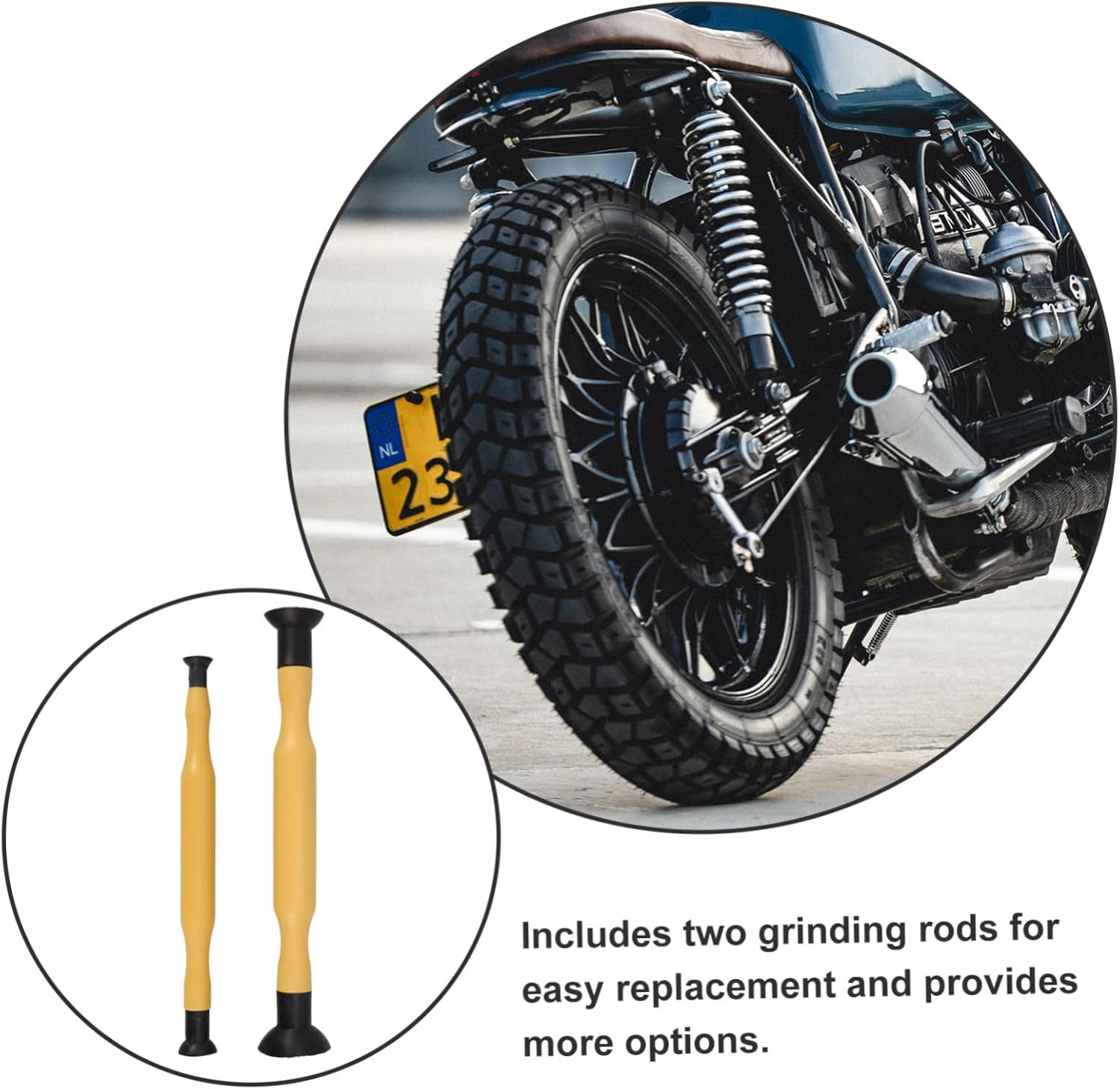 LALADEFIEE Manual Valve Grinding Rod Set Auto Valves Repair Tool Portable Automotive Repair Kit image number 6