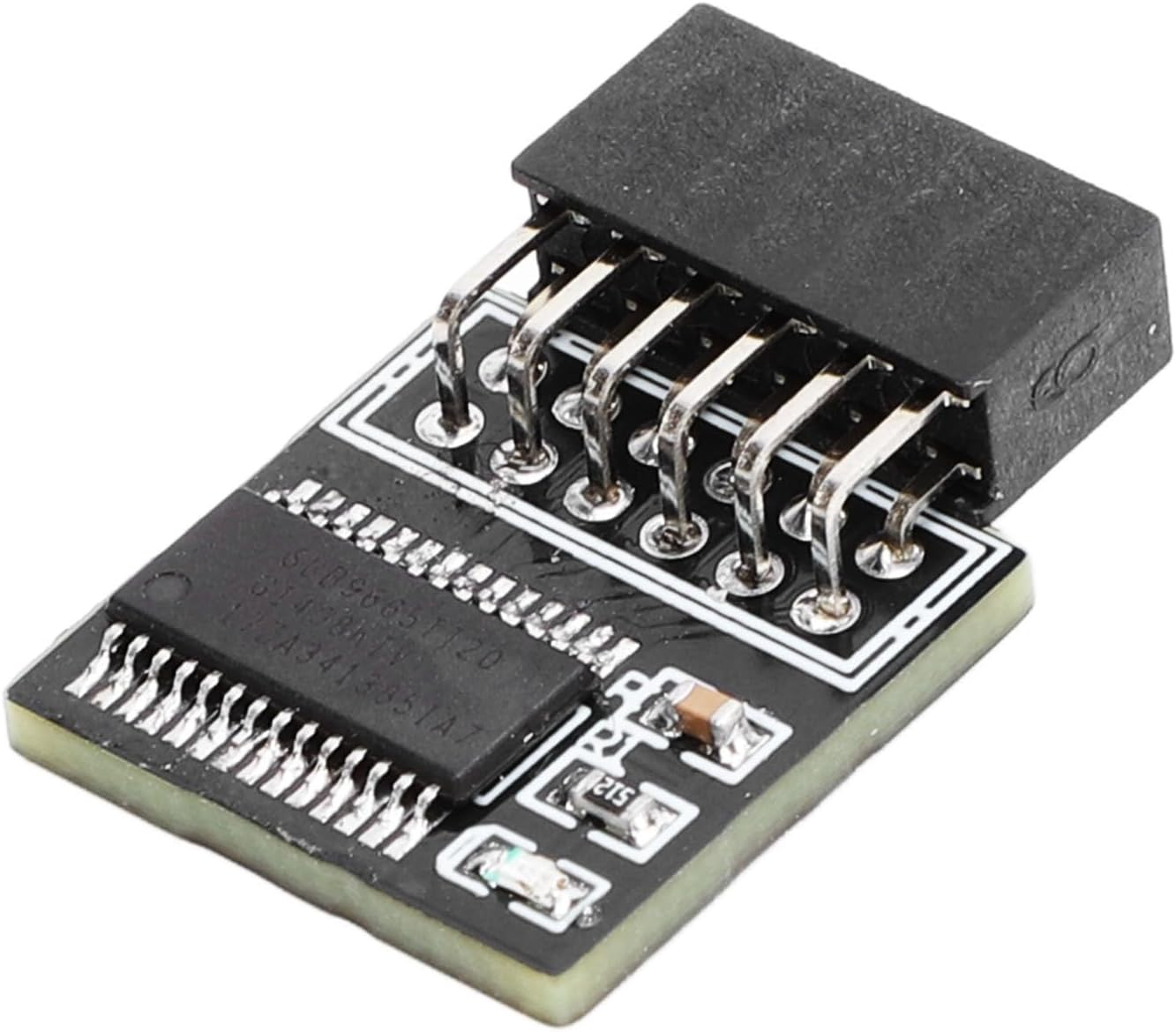 TPM SPI 12Pin Module for GC TPM2.0 S, Better Compatibility with DDR4 Motherboards, SPI Interface, Personal Computer, 10 11 Compatible for GC TPM2.0 S image number 6