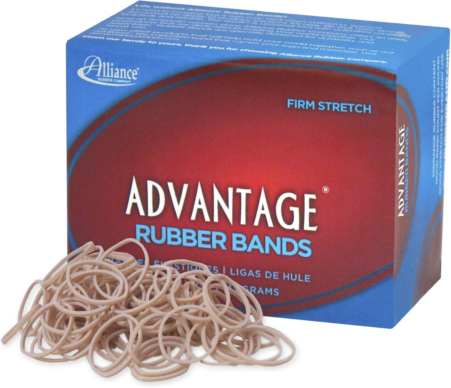 Alliance 26545 Rubber Bands No 54 1Lb. Assorted Sizes Natural image number 4