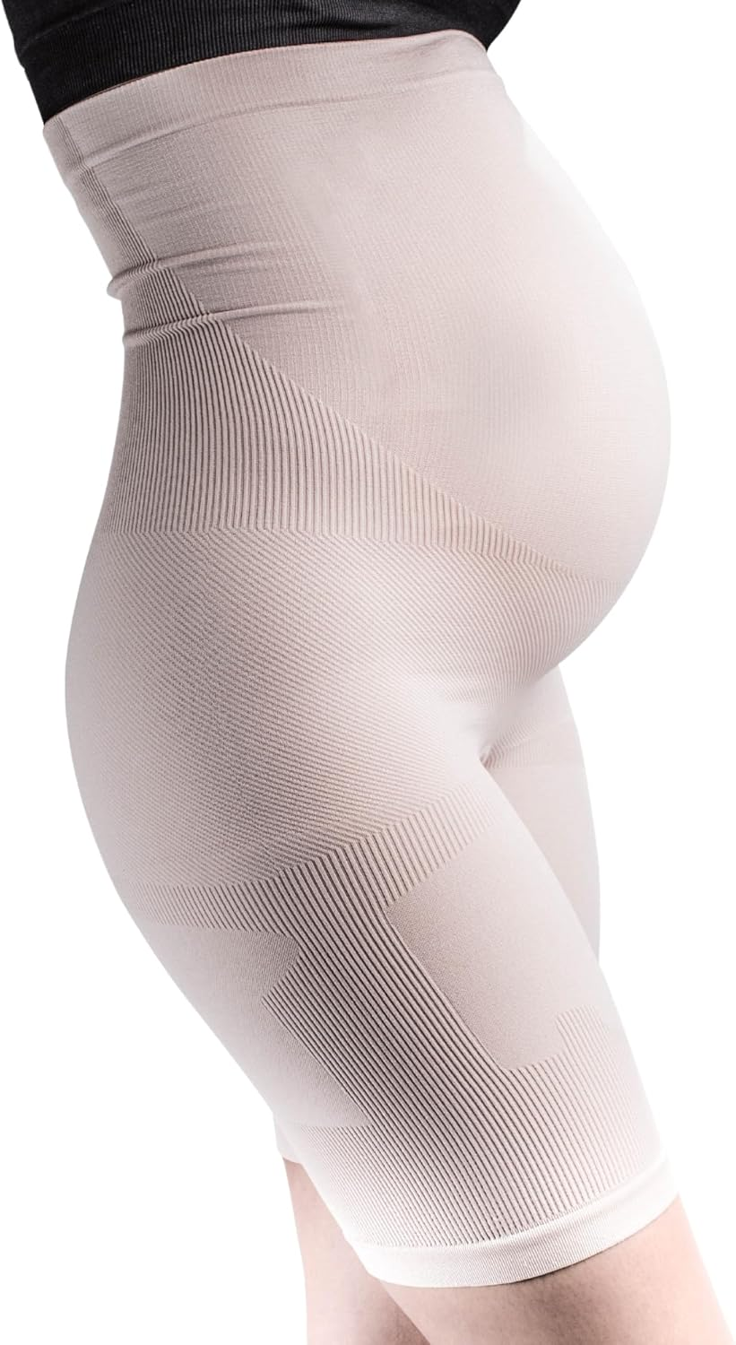 SUPACORE Coretech Pregnancy Shorts Maternity Belly Support Maternity Compression Shorts for Pregnant Women Seamless Shapewear