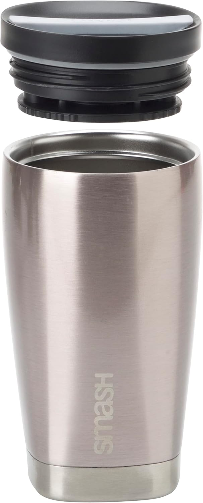 Smash Stainless Steel Twist & Lock Coffee Travel Cup/Mug 350Ml/ 12 Fl Oz Blush image number 3