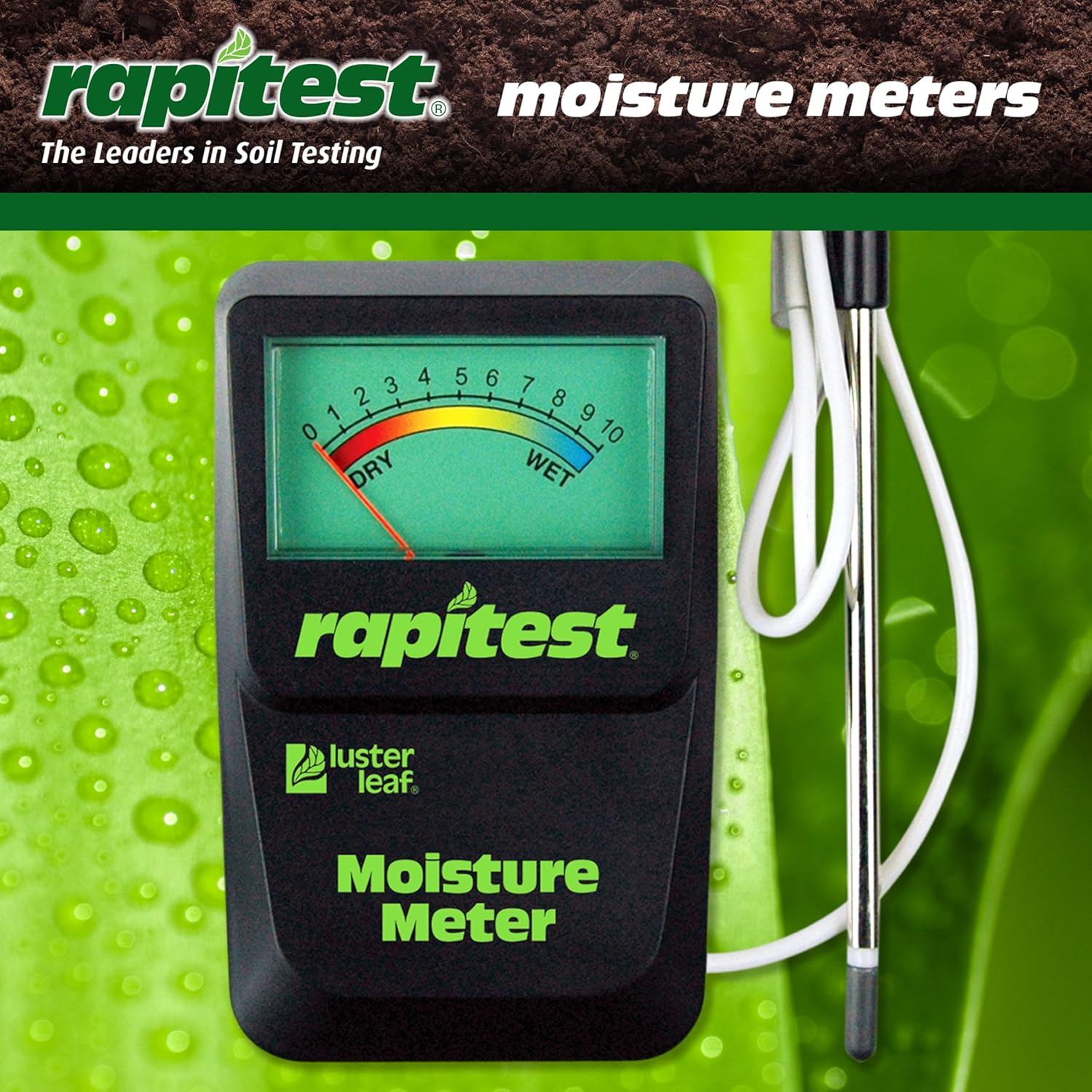 Luster Leaf 1820 Rapitest Soil Moisture Meter image number 2