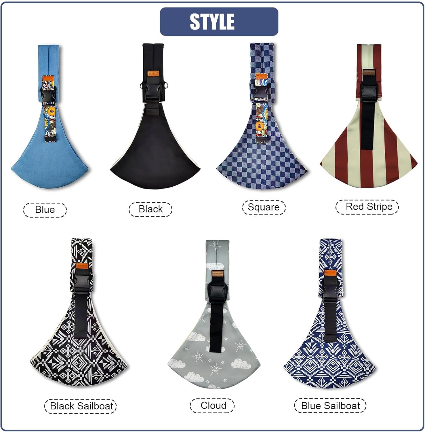 Toddler Carrier,Adjustable and Poortable(Cloud) image number 1