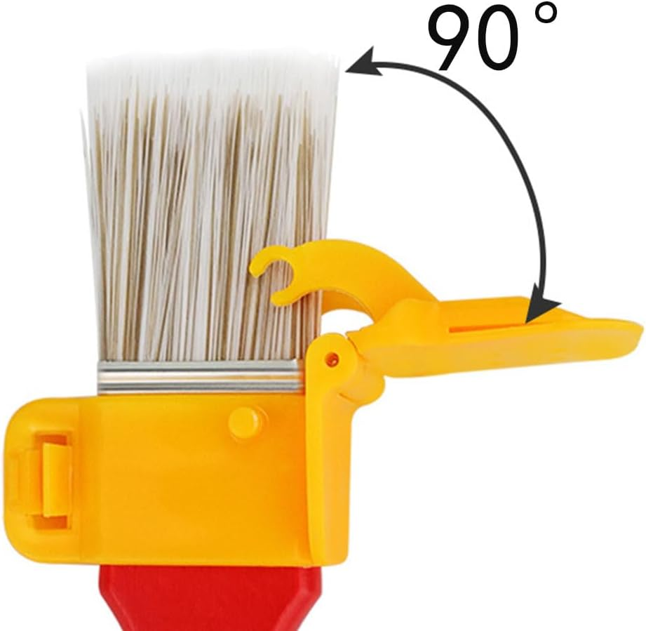 Paint Edger Brush,Brushes,Stain Brush for Stains Varnishes Glues Resins,Paint Edging Tool,Or Home Office Room Wall Ceilings DIY Painting image number 3