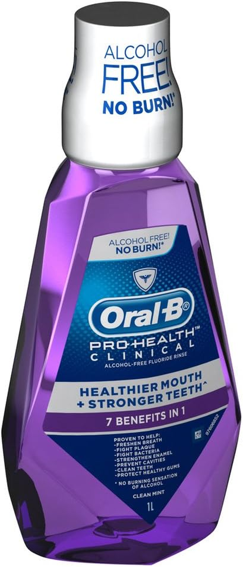 Oral-B Pro Health Clinical Alcohol-Free Fluoride Rinse, 1L image number 5