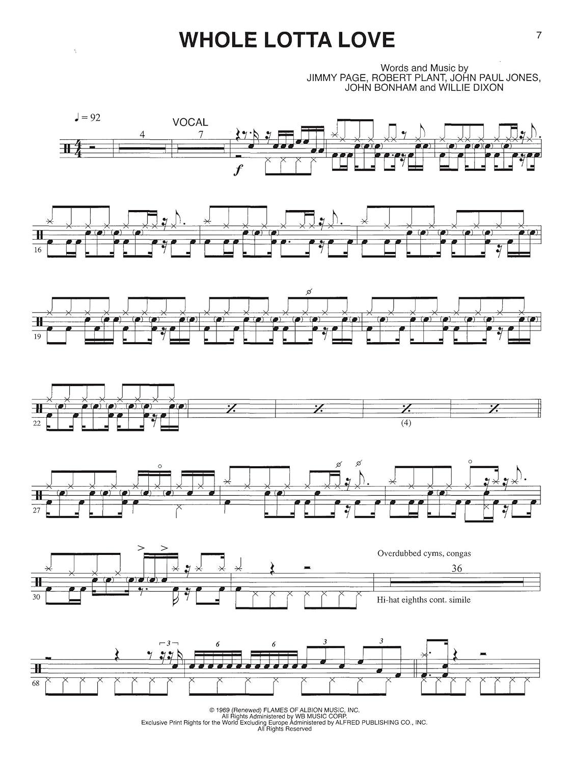 Led Zeppelin: II Platinum Drums image number 2