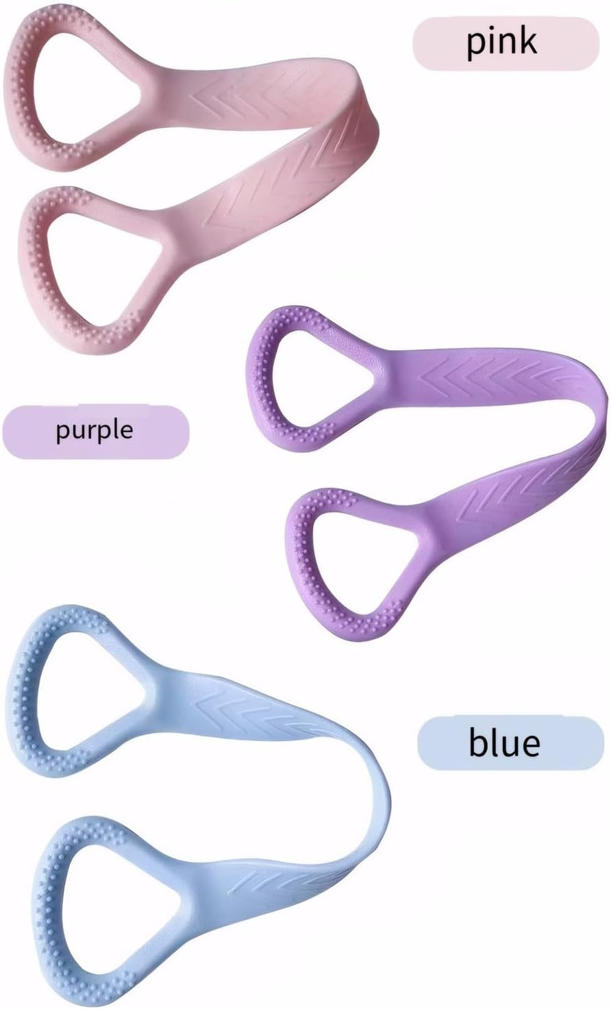 Stretch Band for Exercise, Resistance Band for Arm, Back & Shoulder, Elastic Rope for Yoga Pilates, Foot & Leg Stretcher, Hand Exerciser, Physical Therapy, Flexibility, Home Gym Workout image number 2