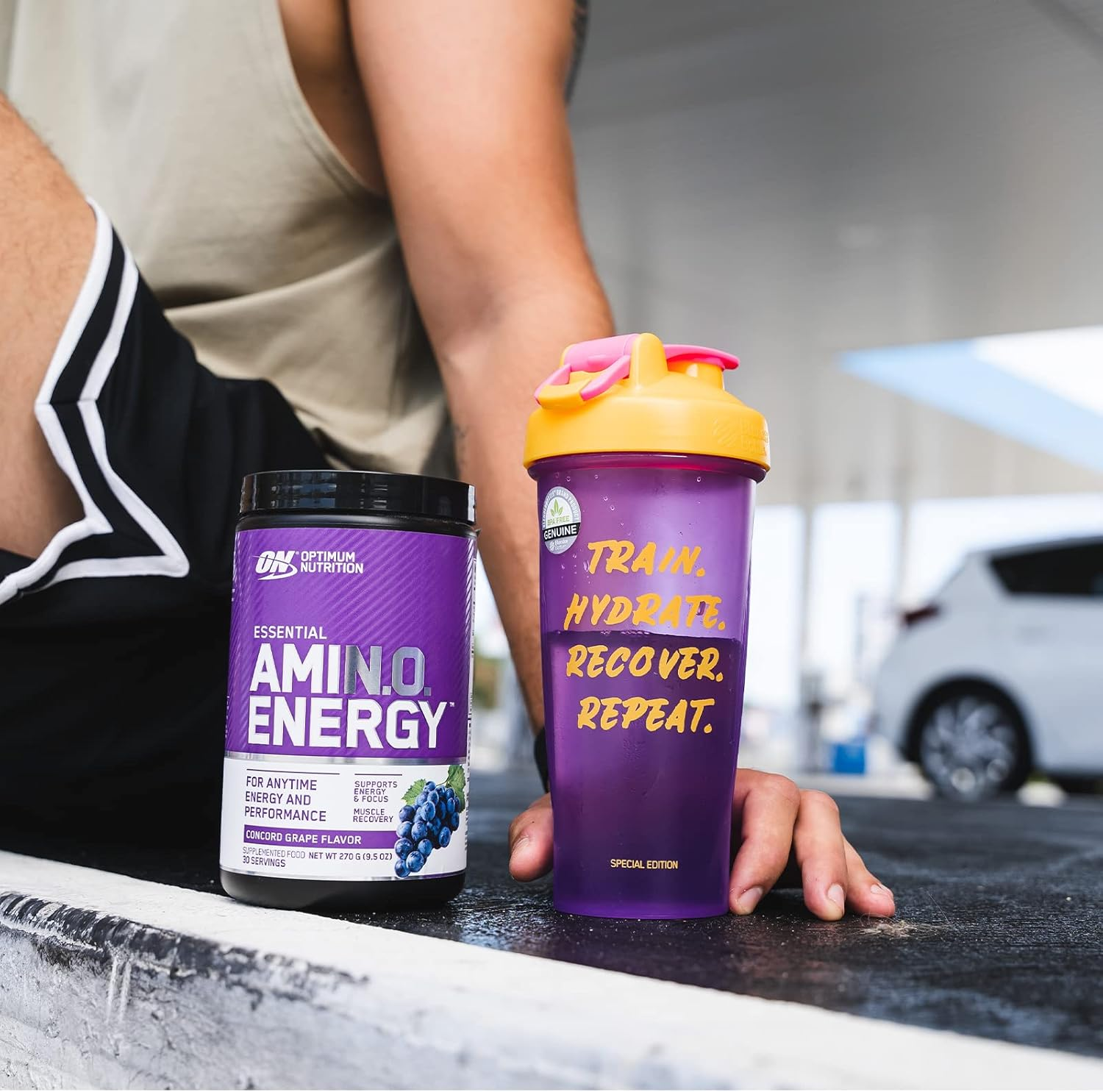 OPTIMUM NUTRITION Amino Energy Powder, Concord Grape, 270G, 30 Servings image number 6