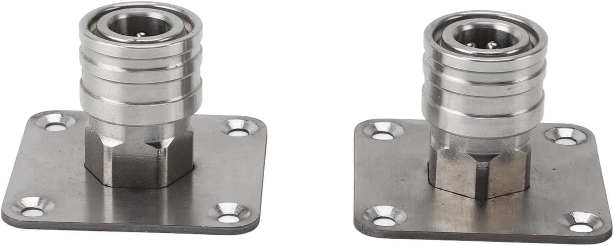 Jiawu Pressure Washer Holder, 2Pcs Wall Mounted Pressure Washer Accessory Holder with 1/4 Quick Connect, Stainless Steel, Organizer for Foam Cannon, Nozzle & Accessories image number 2