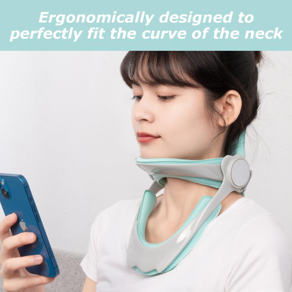 Adjustable Neck Brace,Corrector Brace,Neck Elevator, Forward Head Posture Correction,Neck Brace Posture,Posture Corrector,For Relieve Neck Pressure image number 4