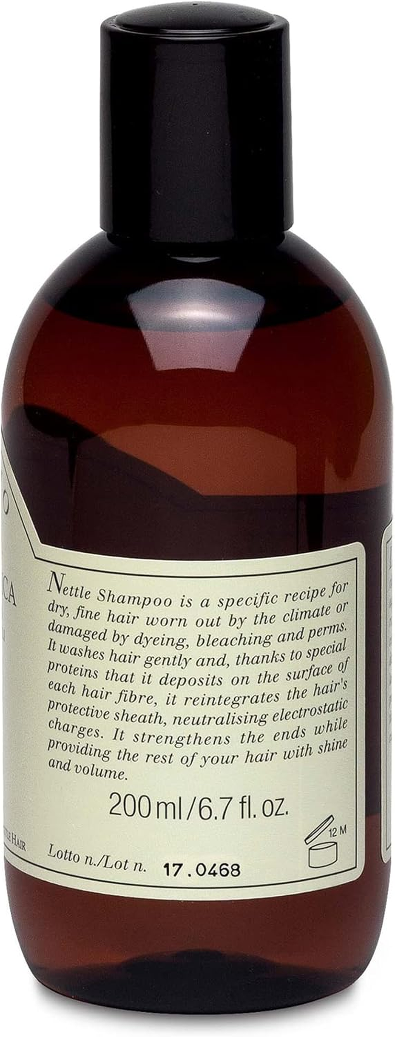 Lerbolario Nettle Dioica Shampoo for Unisex 6.7 Oz Shampoo