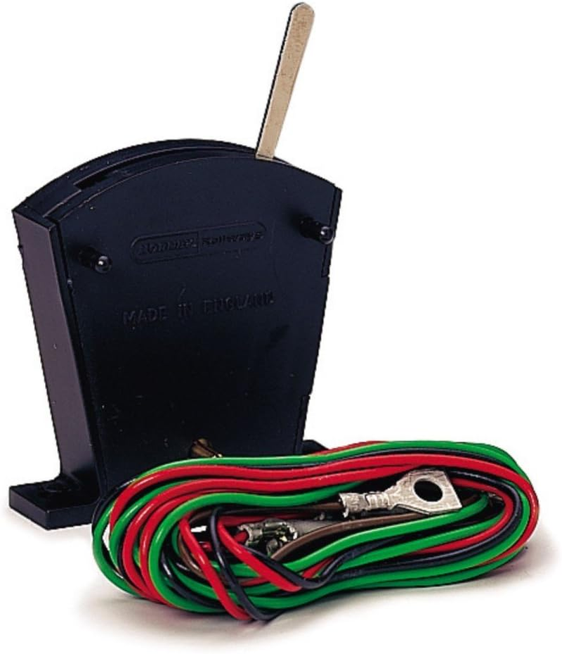 Hornby Point Motor Passing Contact Lever Switch, Black image number 1