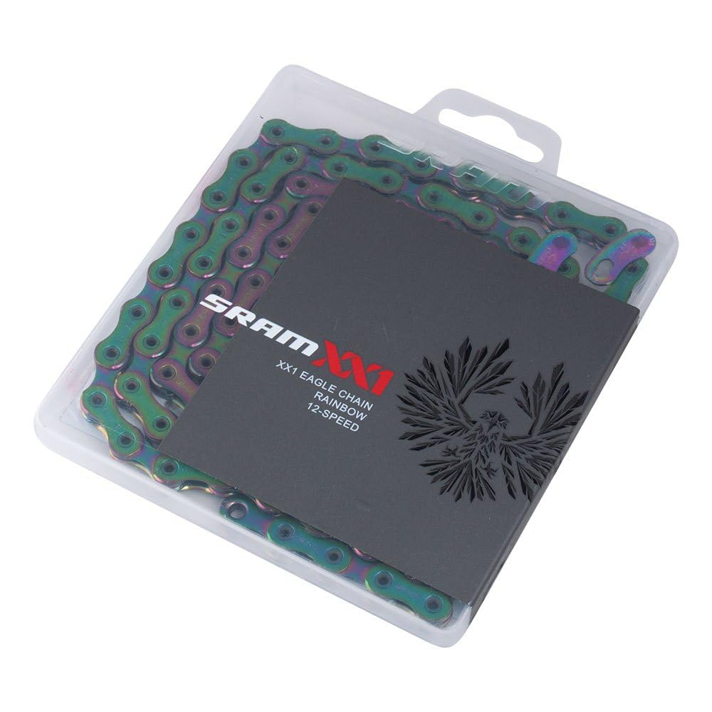 Sram Unisex - Adult PCXX1 Eagle Bicycle Chain, Rainbow, One Size