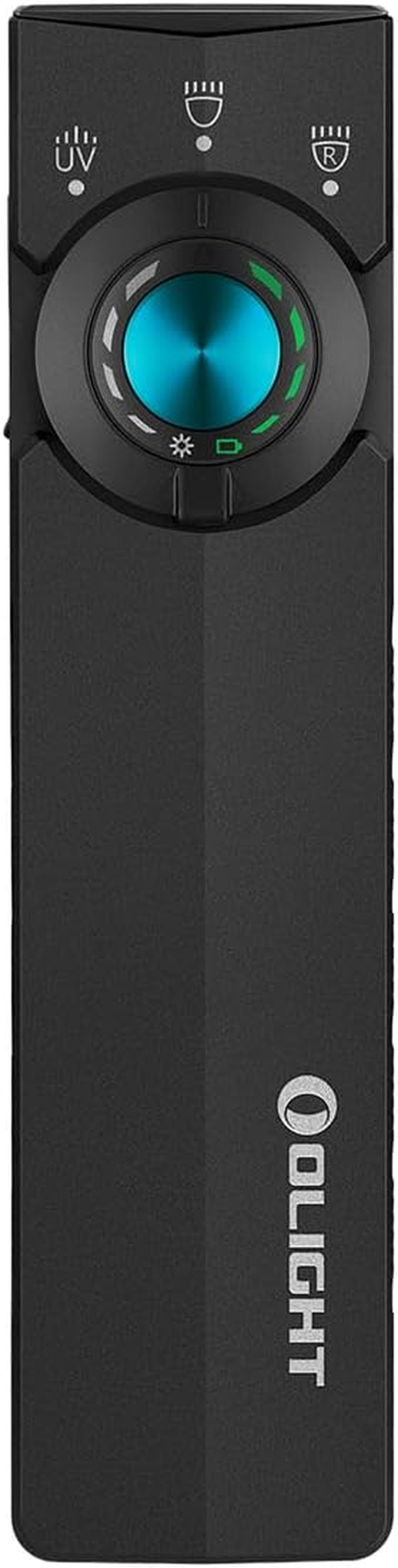 OLIGHT Arkpro Lite Rechargeable EDC Torch 1200 Lumens 3-In-1 Portable Flashlight with White, Red & UV Light for Pet Urine Detection, Camping, Daily Use (Matte Black) image number 1