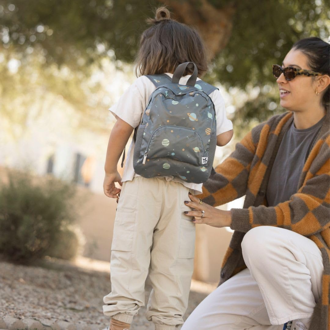 Tiny Twinkle Toddler Backpack &ndash; Lightweight, Waterproof, Folds up into Pouch. Great for Travel, Daycare, Beach, Swim School image number 6