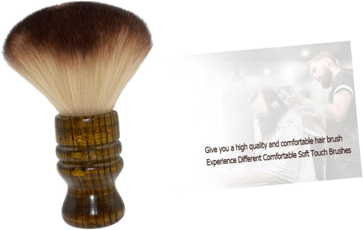 NULYLU Detangling Hair Brush Hairdresser Brush Duster Soft Hair Cutting for Barber Salon Salon image number 5