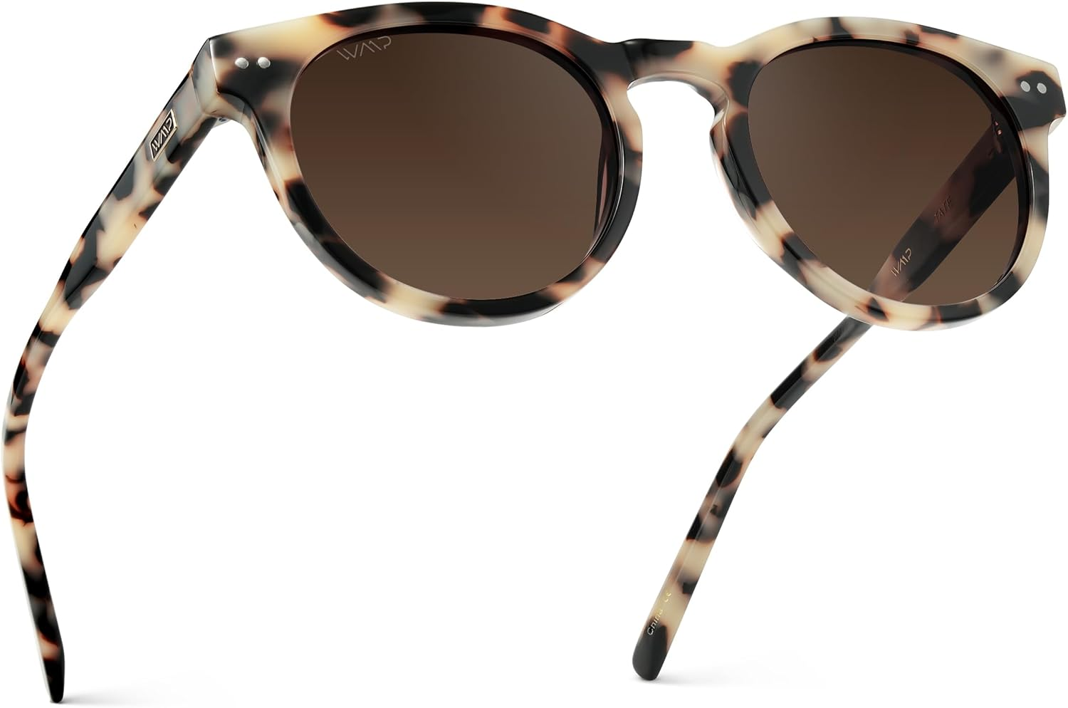 Wearme Pro Polarized Classic round Retro Unisex Sunglasses