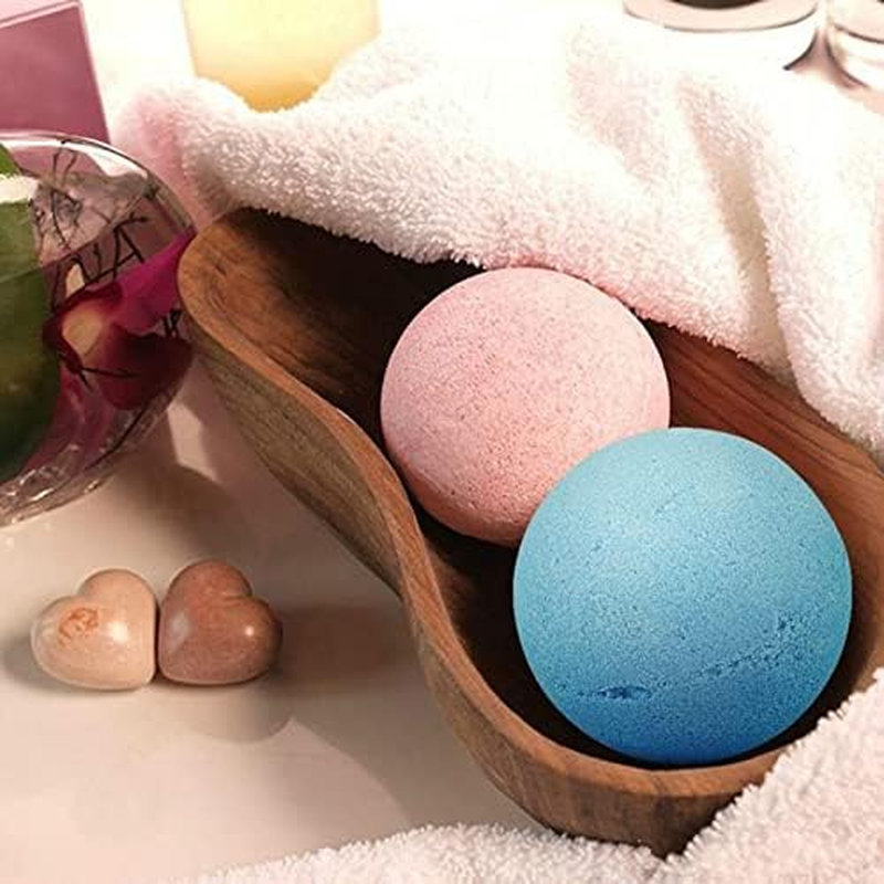 Bath Ball 5Pcs 20G Bubble Small Bath Bombs Stress Relief Moisturizing SPA Shower Cleaner Bath Ball Toy