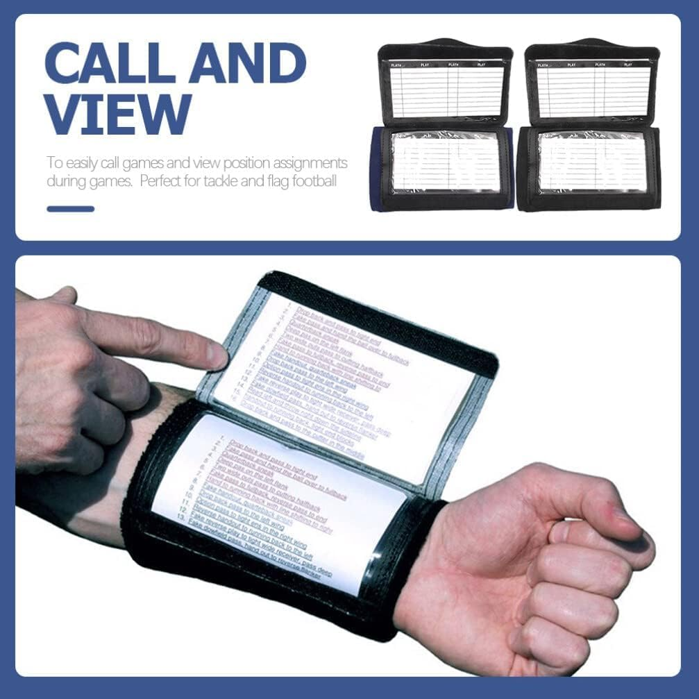 10Pcs Wristband Baseballs Wrist Brace Football Wristbands for Plays Athletic Gear Play Card Wrist Band Football Gear Softball Wristbands Sports Polyester Bracket image number 6