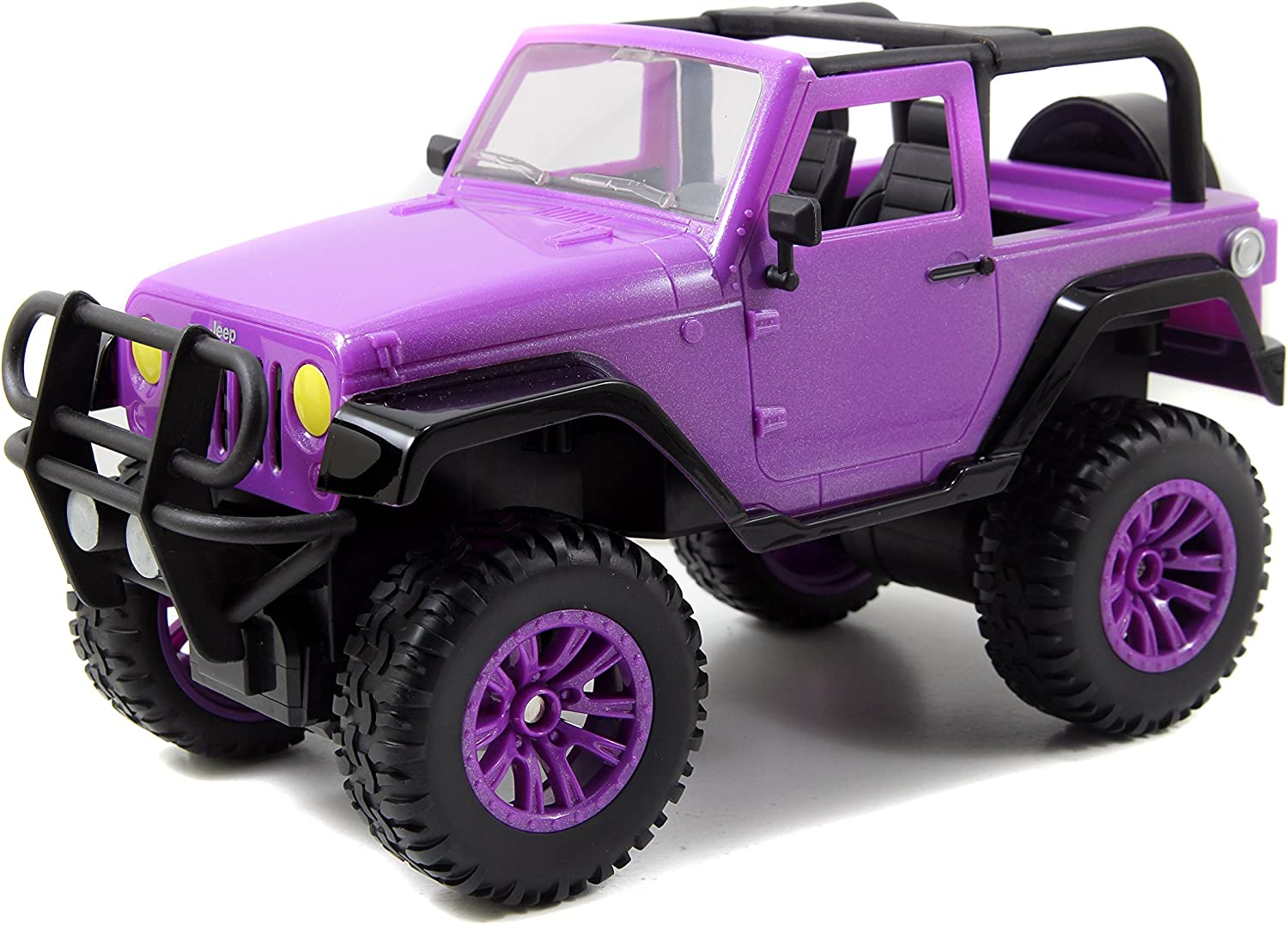 Jada Toys GIRLMAZING Big Foot Jeep R/C Vehicle (1:16 Scale), Purple