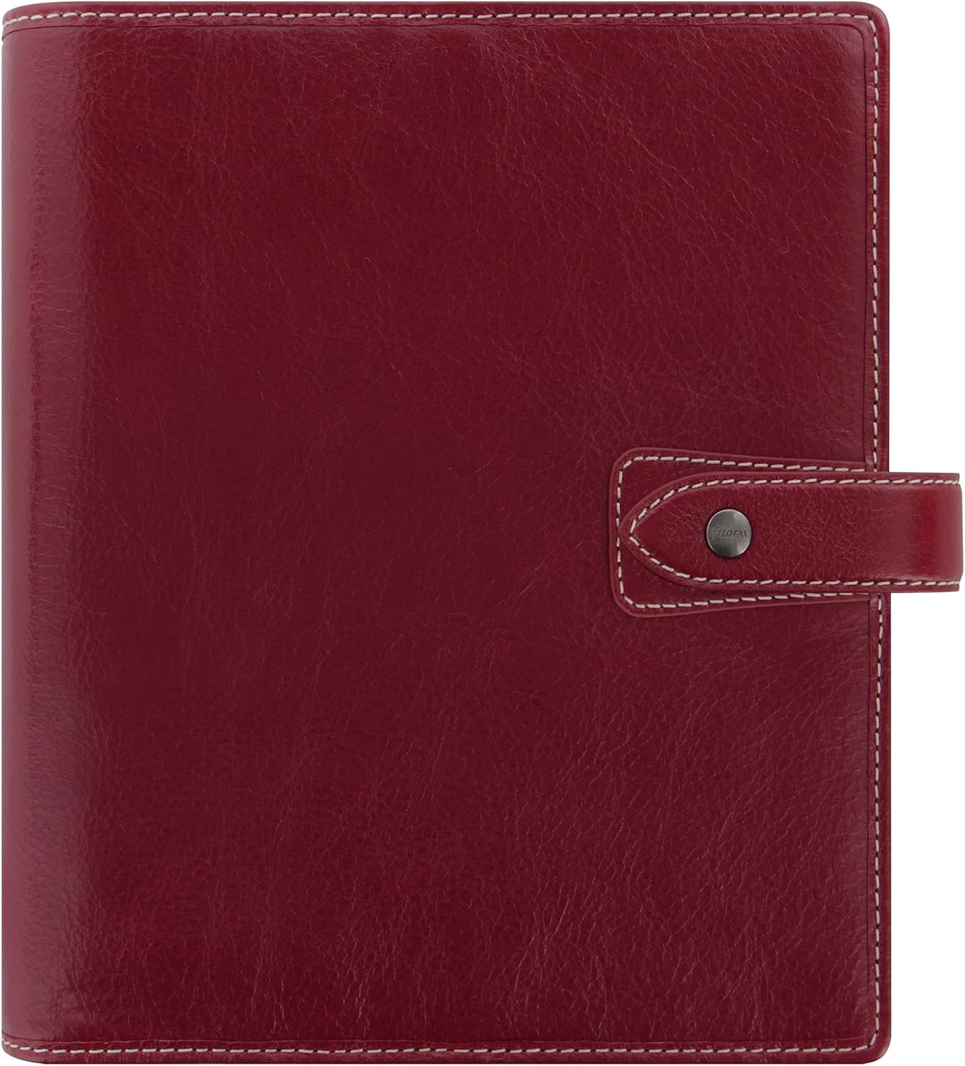 Filofax Malden A5 Leather Organiser - Navy image number 2
