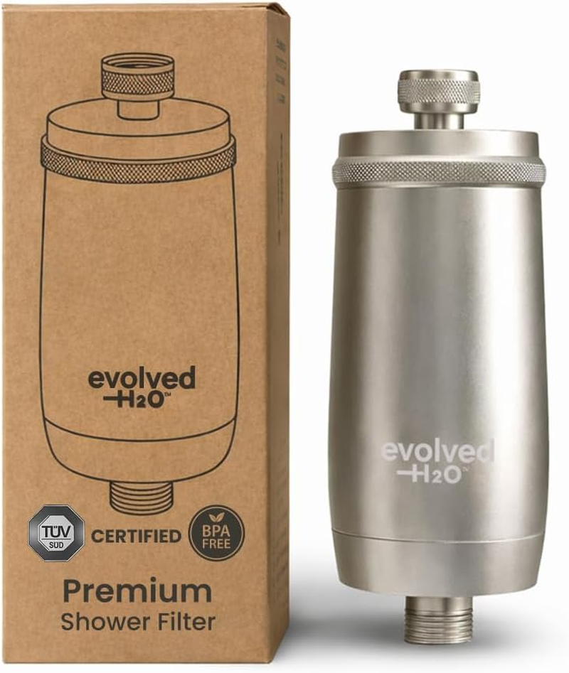 Advanced Shower Filter with Handheld Option | Reduces Chlorine, Impurities & Odour | Promotes Healthier Skin & Hair | Ideal Bathroom Accessory for Home Improvement