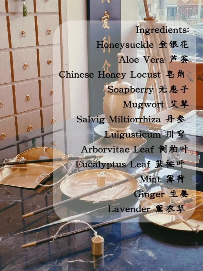 Joy Garden Multi-Purpose Aloe, Honeysuckle&Soapberry Zao Jao Liquid, Shampoo, Body Wash & Travel Essentials Two-In-One,Shampoo and Body Wash,Natural Ingredients Gentle Herbal TCM Ingredients 400Ml image number 3