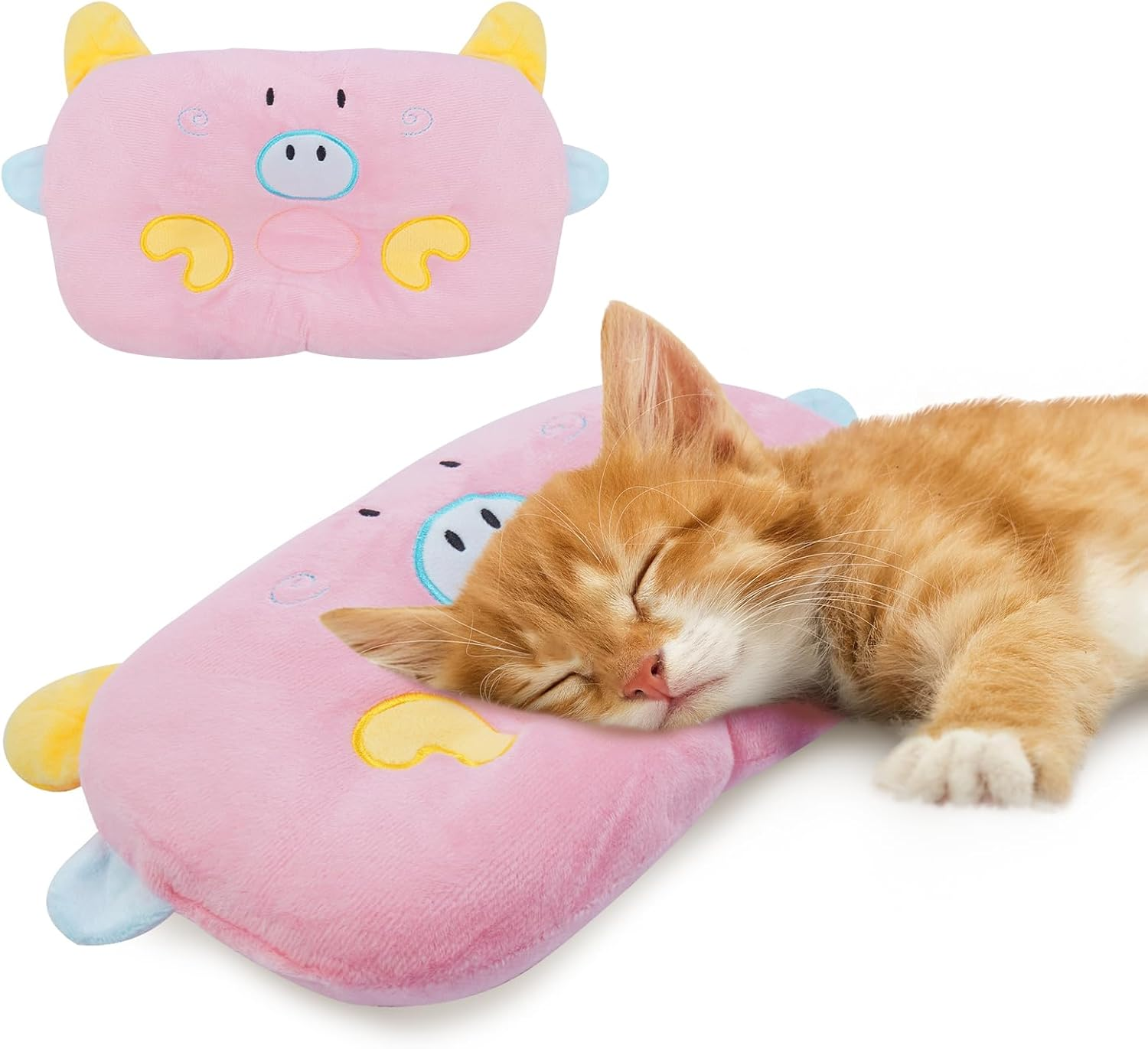 DENTRUN Cushion for Cats, Neck Cushion, Cushion for Cats, Washable, Dog Cushion, Small Dogs, Plush Toy, Cat Cuddly Toy image number 4