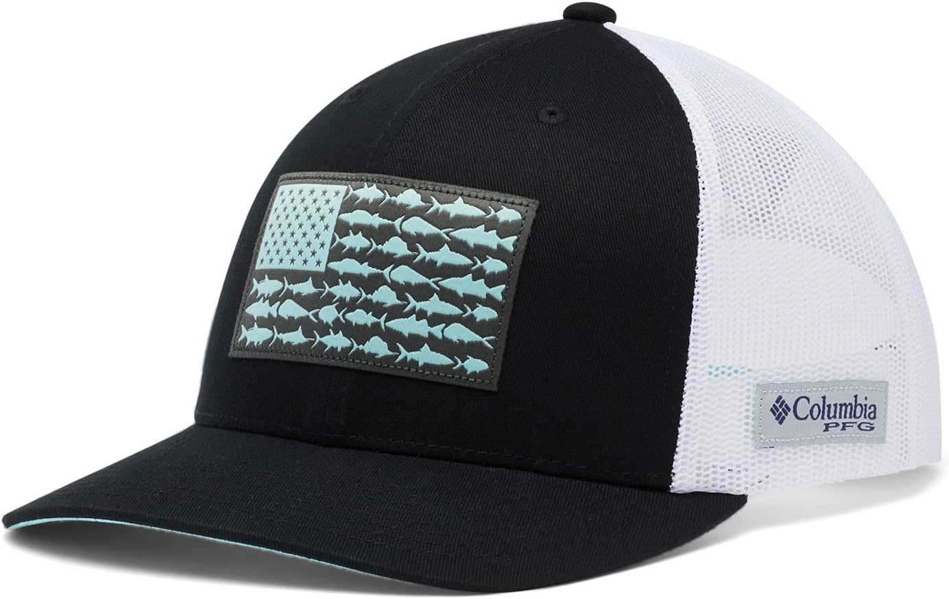 Columbia Unisex-Adult PFG Snap Back Fish Flag Ballcap