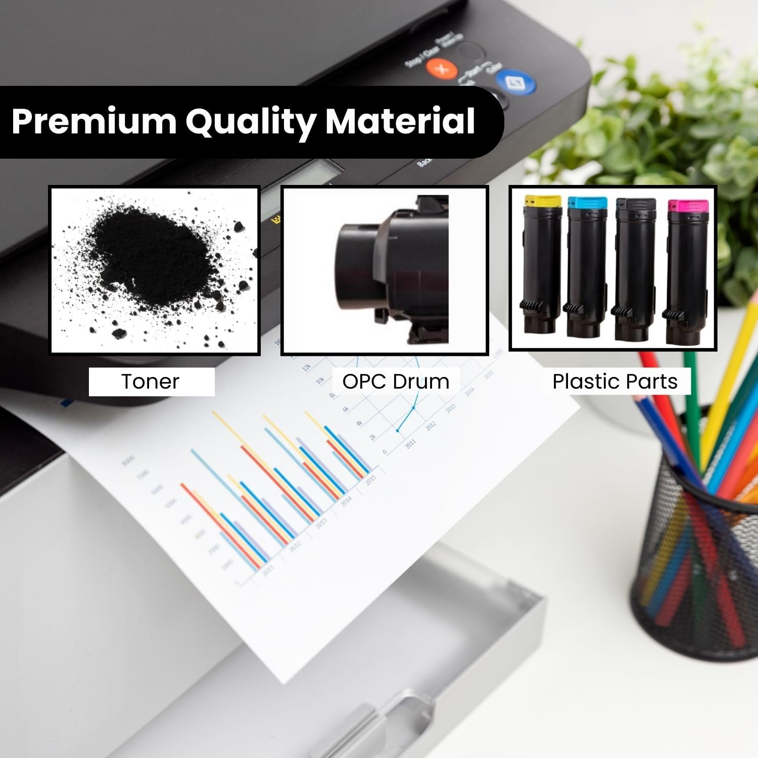 Genuine Pantum PD-219 Black Toner Cartridge for Pantum M6509 M6509NW M6559 M6559N M6559NW M6609N M6609NW P2509 P2509W - 1,600 Pages image number 3