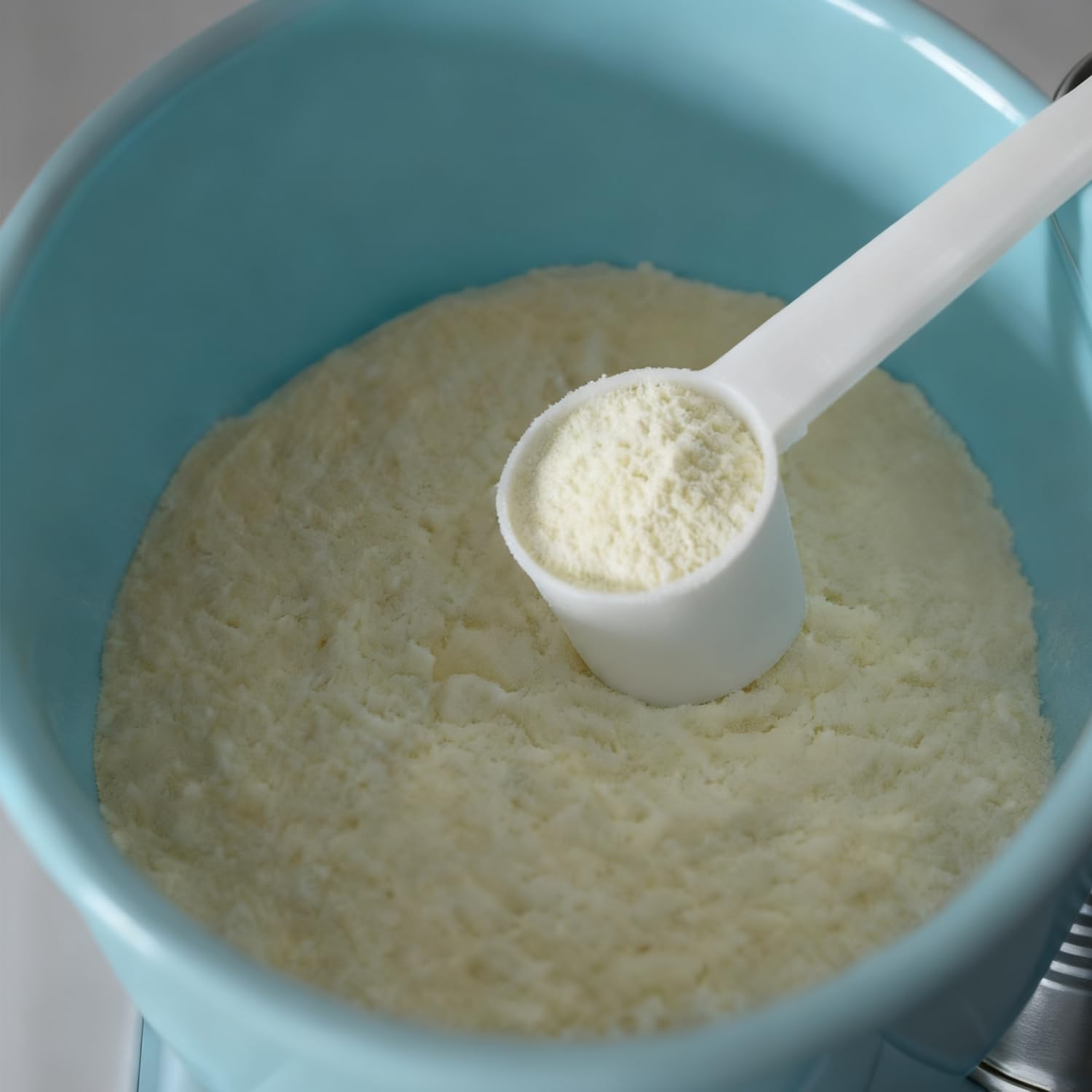 4Pcs 1/3/5/10G Measuring Spoons,White Plastic Coffee Protein Milk Powder Scoops for Kitchen Tools image number 1