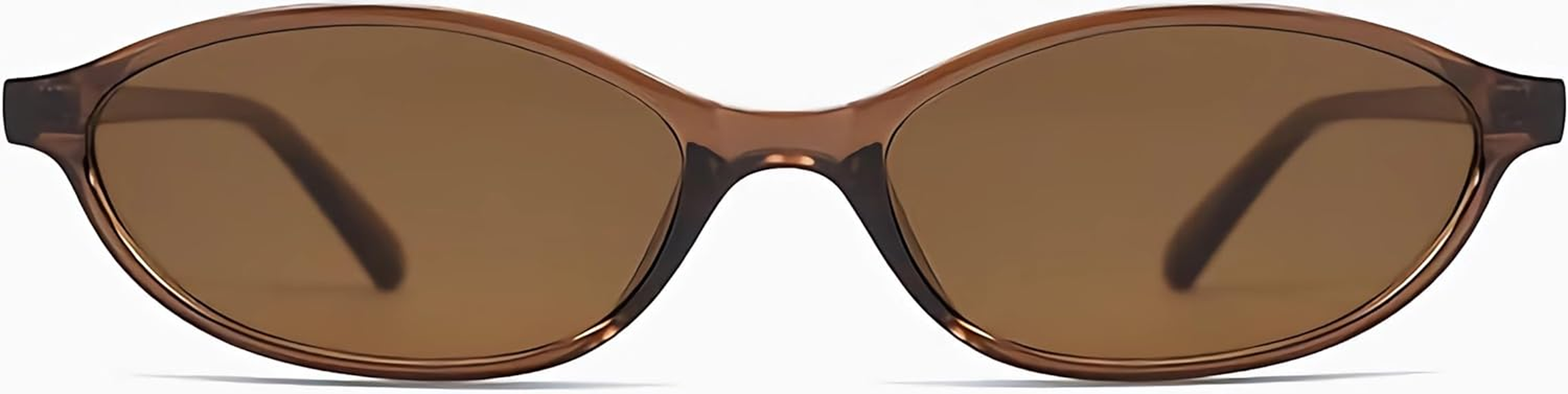 Trendy Retro Oval Cat-Eye Sunglasses, Millennium Trend Women'S Sunglasses, UV Protection against the Sun, Lightweight Narrow Retro Fashionable Glasses, Trendy Designer Sunglasses