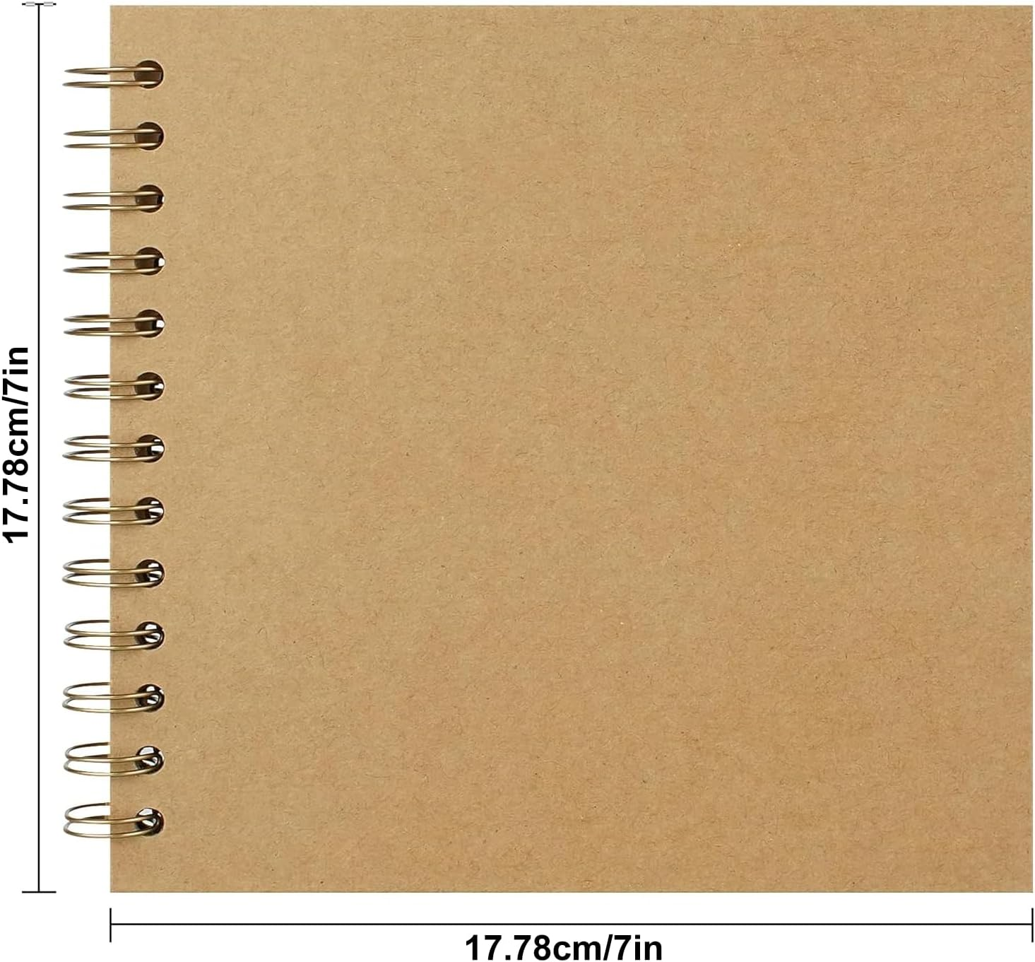 Scrapbook Album, Hardcover Paper Scrapbook Photo Albums, 20 Sheets Memory Book for Traveling, Birthday and Holiday Gifts image number 1