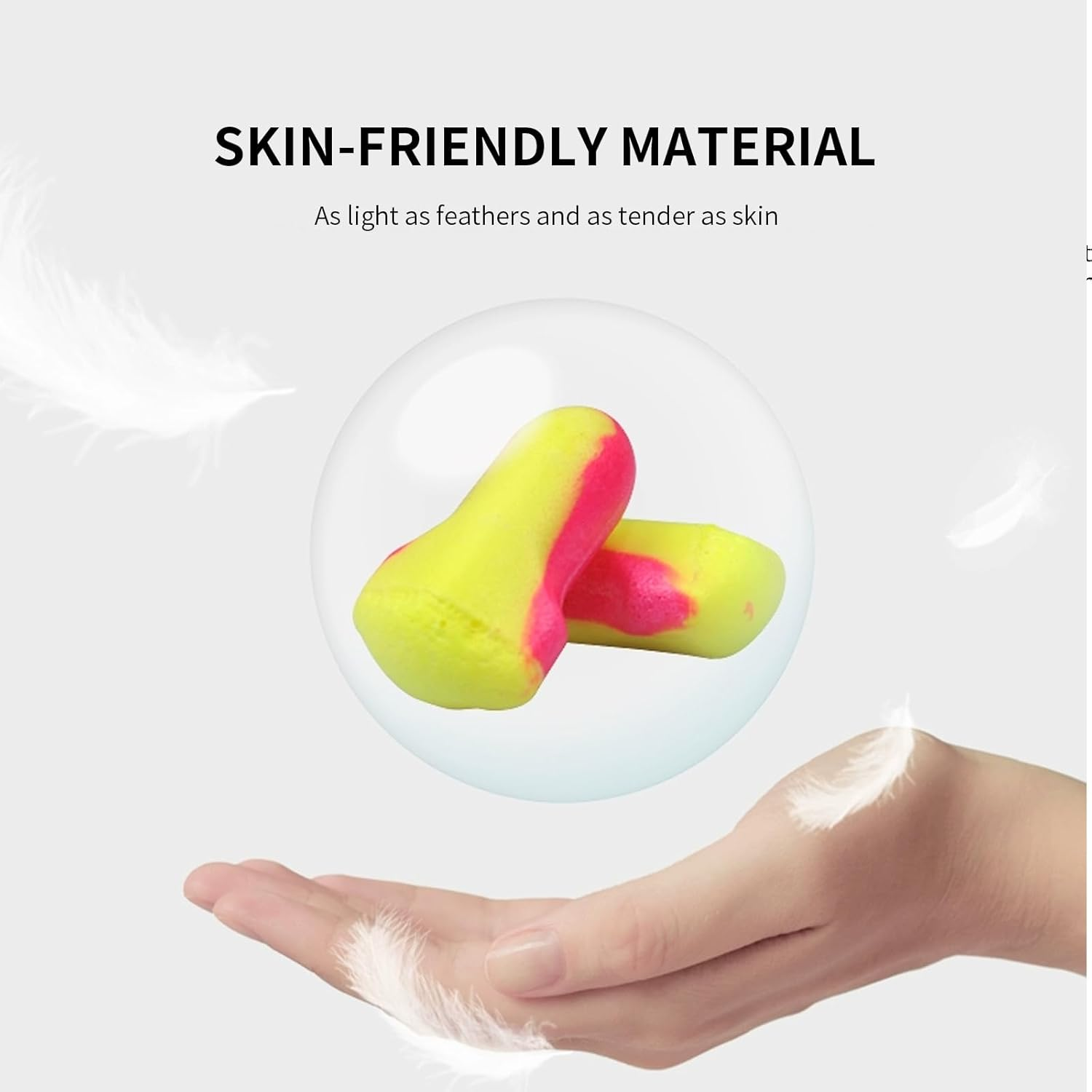 Honeywell Disposable Foam Earplugs,Soft Earplugs Foam for Sleeping Travel Safety Study Noise,(Contains 25 Single Bags) image number 3