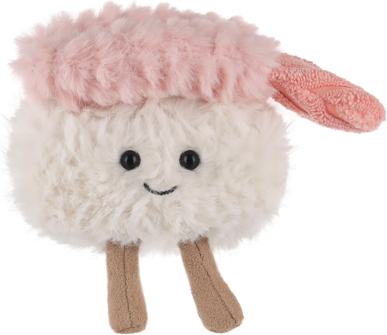 Apricot Lamb Sushi Plush Stuffed Animals for Kids, Soft Cute Plush Toys for Baby Girl and Boy, Fluffy Sushi 3.2 Inches image number 6