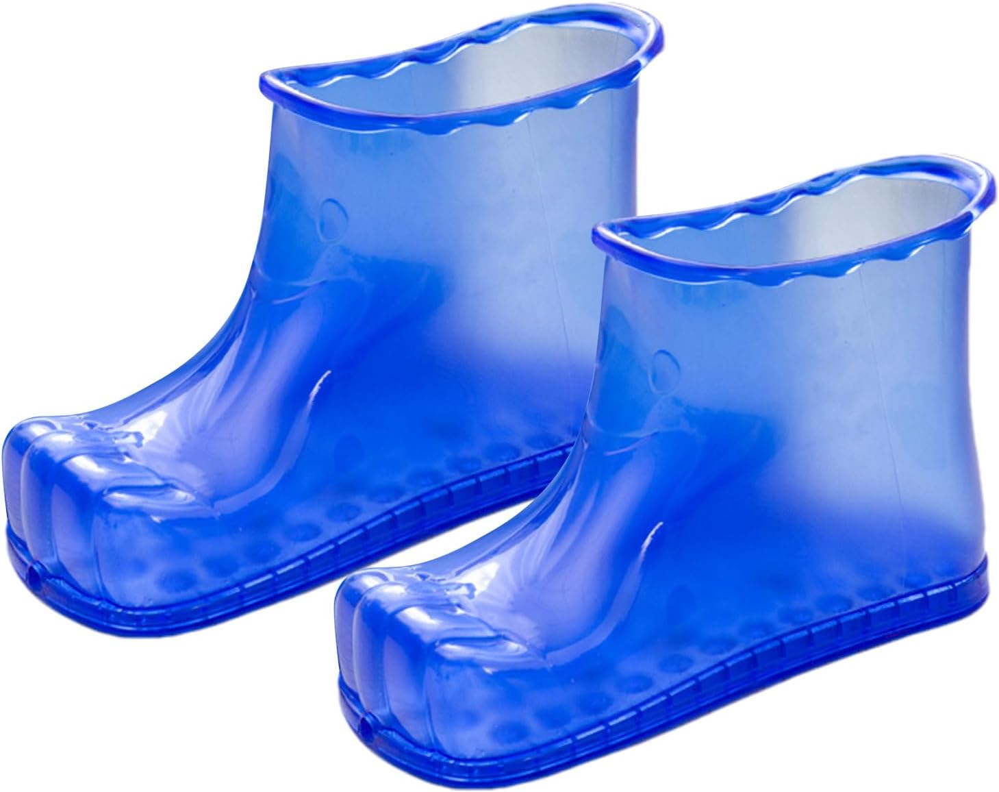 Nail Soaking Boots - Foot Massage Shoes | Portable Foot Soaker | Waterproof Anti-Slip Foots Bath Shoes | Heatproof Colorful Foots Soaker, Portable Spa Shoe for Home Bathroom for Relaxing and Self-Ca