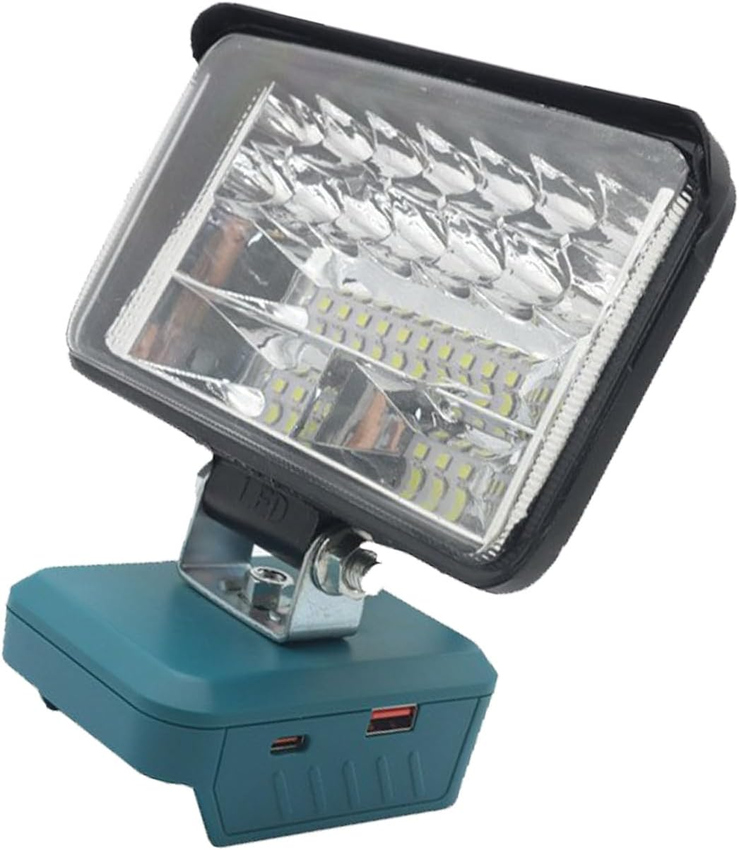 MAX COOL 3''/4''/8'' LED Work Light Suitable for Makita 18V Li-Ion Battery Workshop Flashlights Torch Camping