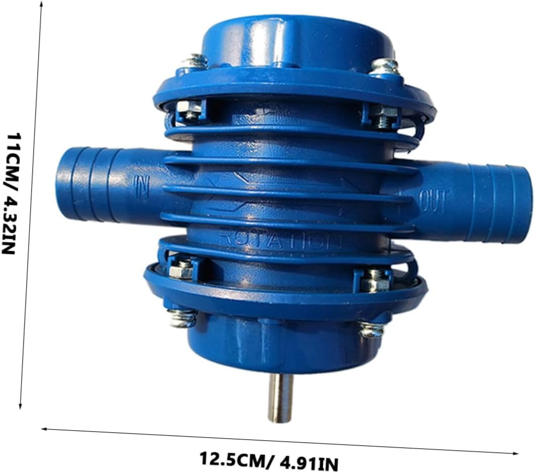 Bestonzon Micro Self-Priming Centrifugal Water Pump Engineering Plastic Compatible with Hand Drills No Leakage up for Efficient Water Transfer image number 6