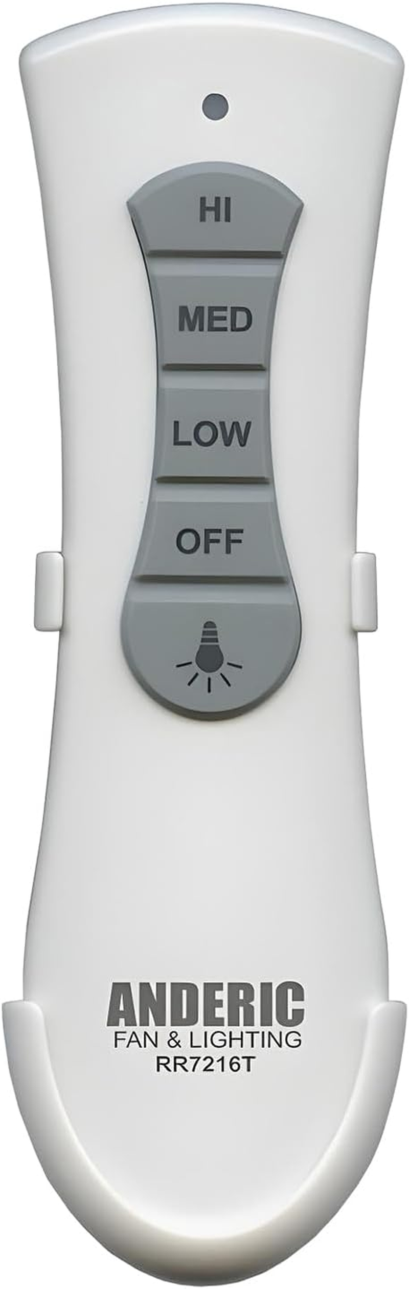 Anderic Slim Style UC7216T - Compatible with Hampton Bay/Harbor Breeze Ceiling Fans and Includes Wall Mount - Replaces: CHQ7216T, CHQ7078T, UC7078T, Fan-Hd, HD5 (Standard Slim - RR7216T) image number 3