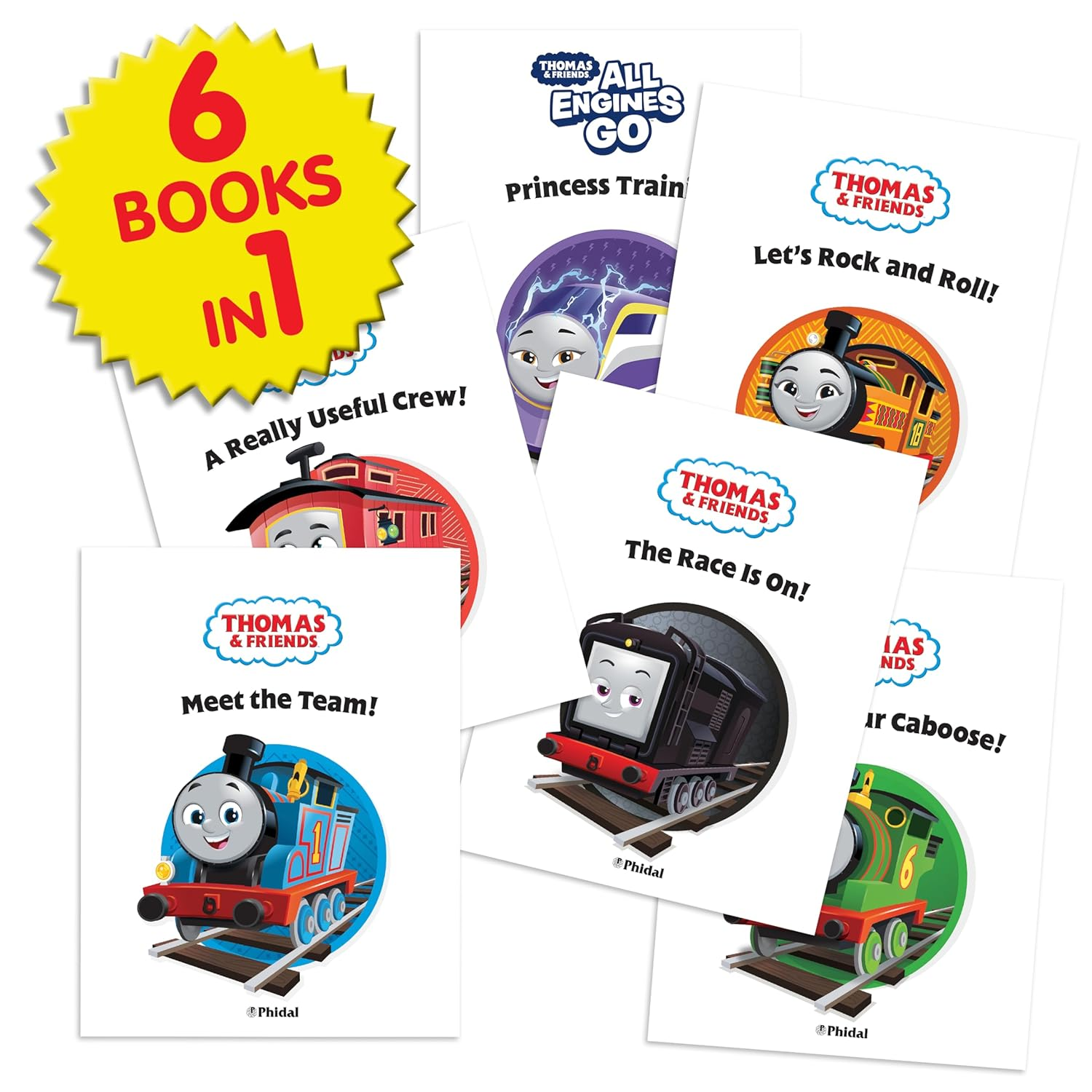 Thomas & Friends Sticker Book Treasury - Activity Books for Kids, 350 Reusable Stickers, 96 Pages of Fun image number 2