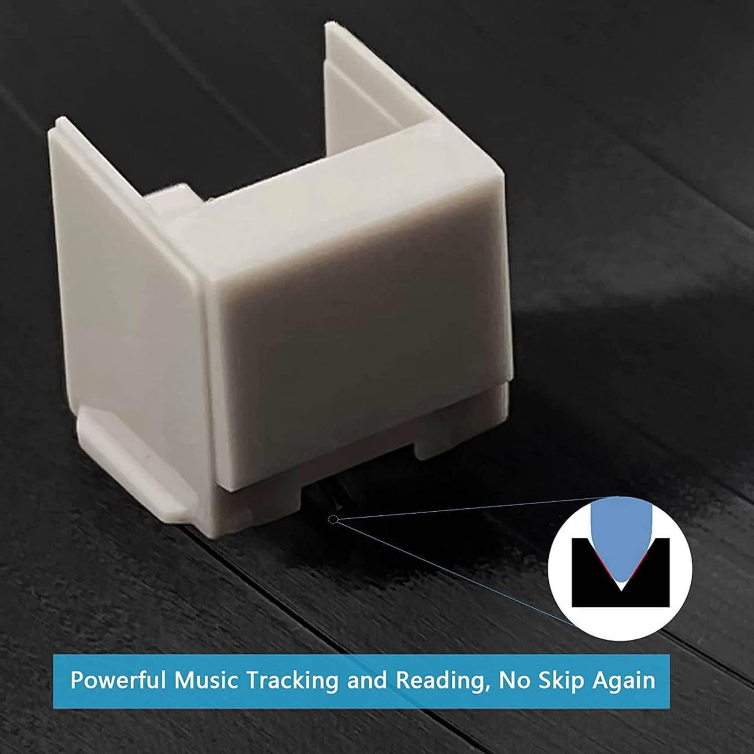 Record Player Needle Turntable Stylus Replacement or Audio Technica at LP60 at PL300 at LP60XBT USB, Turntable Needles Stylus with Cleaning Brush image number 5