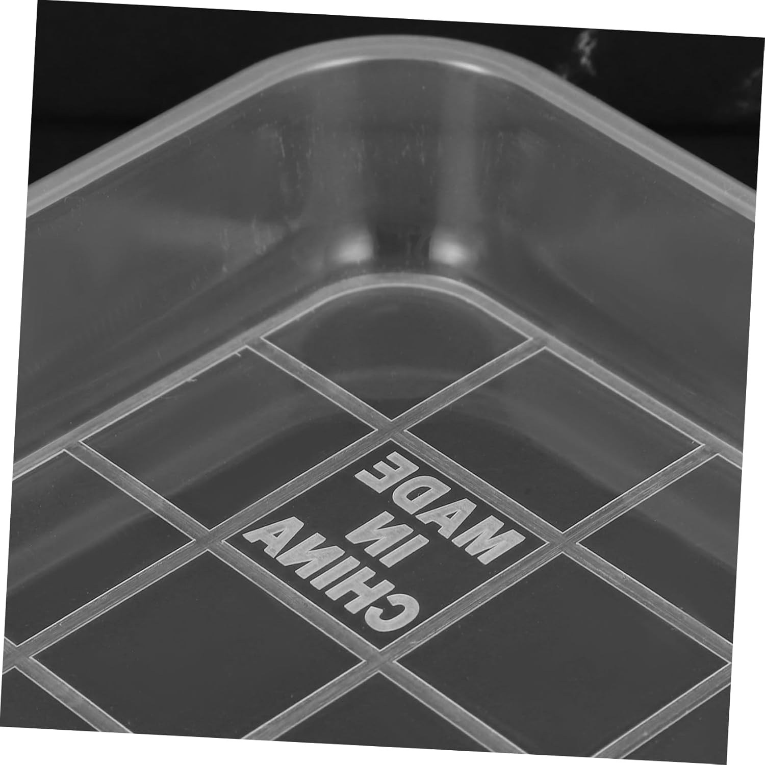 Milisten Clear Square Plant Saucers 10-Pack Plastic Pallet Base Flower Pot Drip Trays Water Saucers for Indoor Outdoor Garden Accessories Plant Drainage Protection image number 1