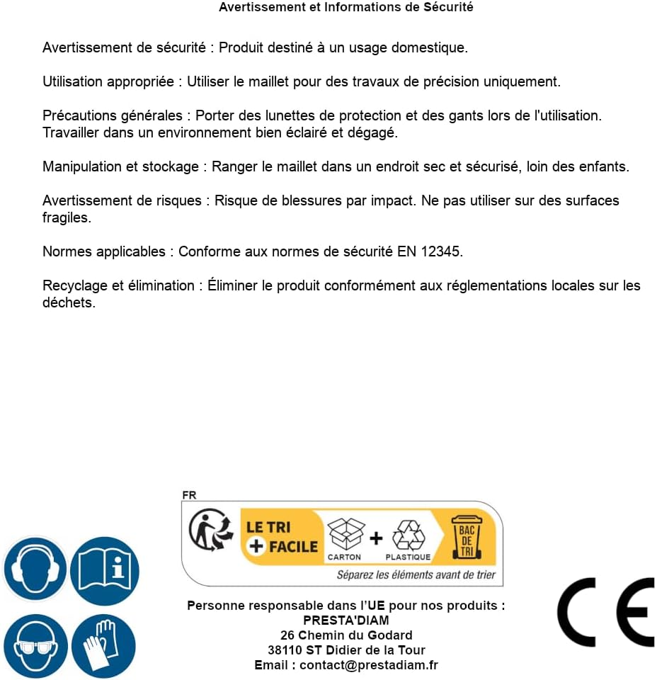 Silverline Dead Blow Hammer 32 Oz (907G) (456887) image number 3