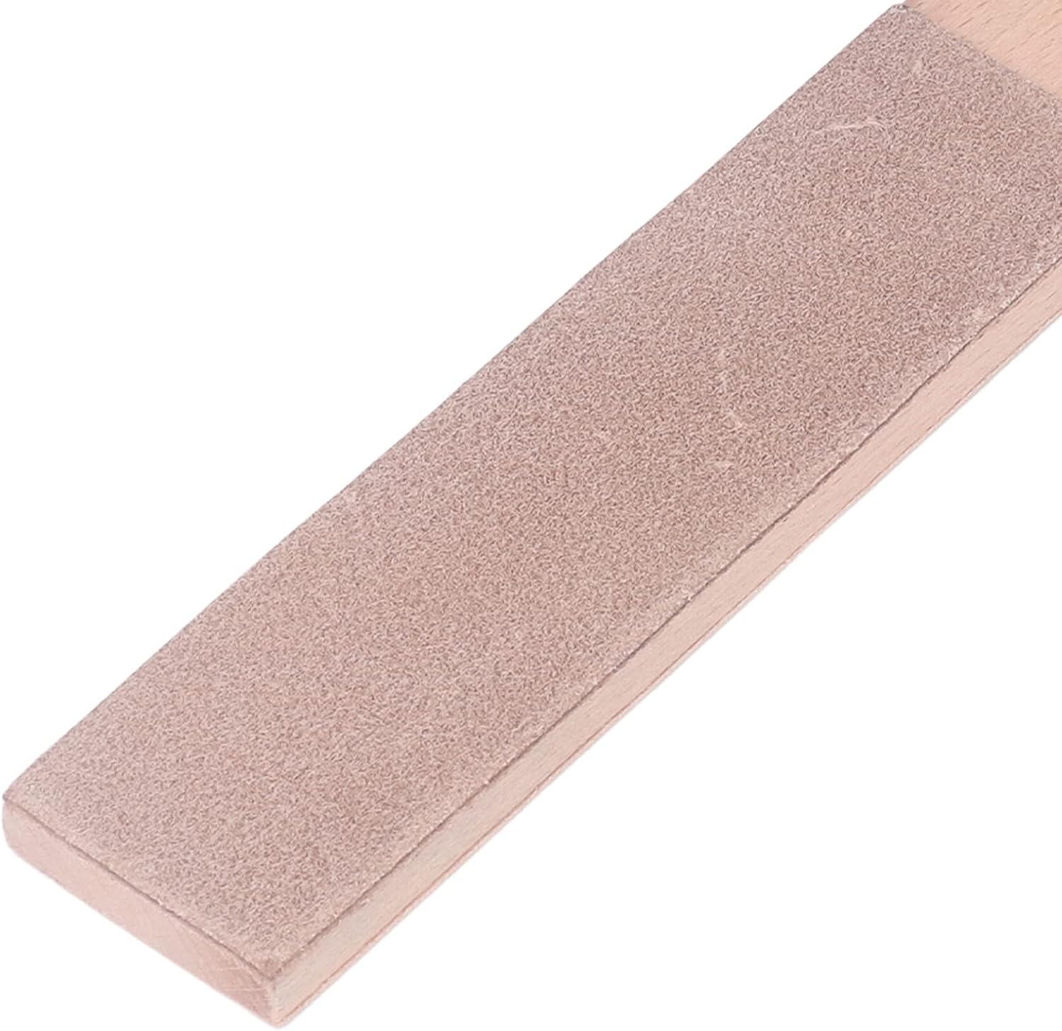 Portable Double Sided Leather Strop, Beech Wood Leather Quick Sharpening Strop, Used in Leather Crafts, DIY, Belts, Sanding Knives and Blade Sanding, Polishing