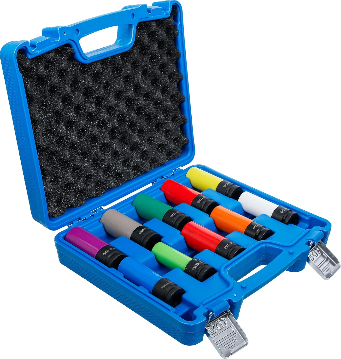 BGS 7311 | Power Saver Insert Set | Drive Internal Square 12.5 Mm (1/2 Inch) | SW 15-24 Mm and Special Wheel Bolts | 10 Pieces image number 2